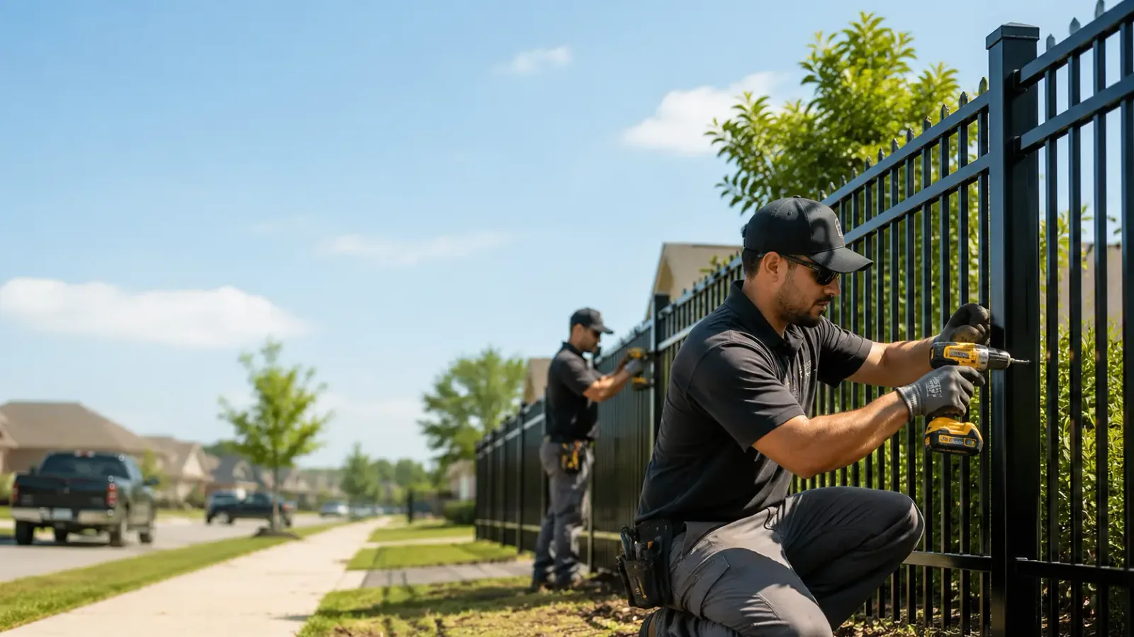 Metal Fence Installation in Pleasant Hill, IL